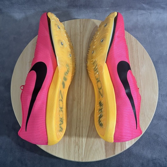 Nike Air Zoom Maxfly Track Spikes Mens Size 14 Hyper Pink Rose DH5359-600 - Picture 6 of 11